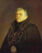Sergey Zaryanko Portrait Of Adjutant-General K. A. Shilder oil
